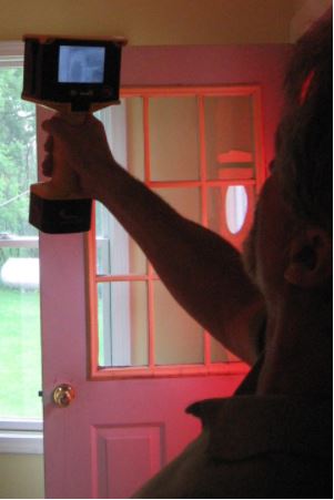 Home energy assessment thermography